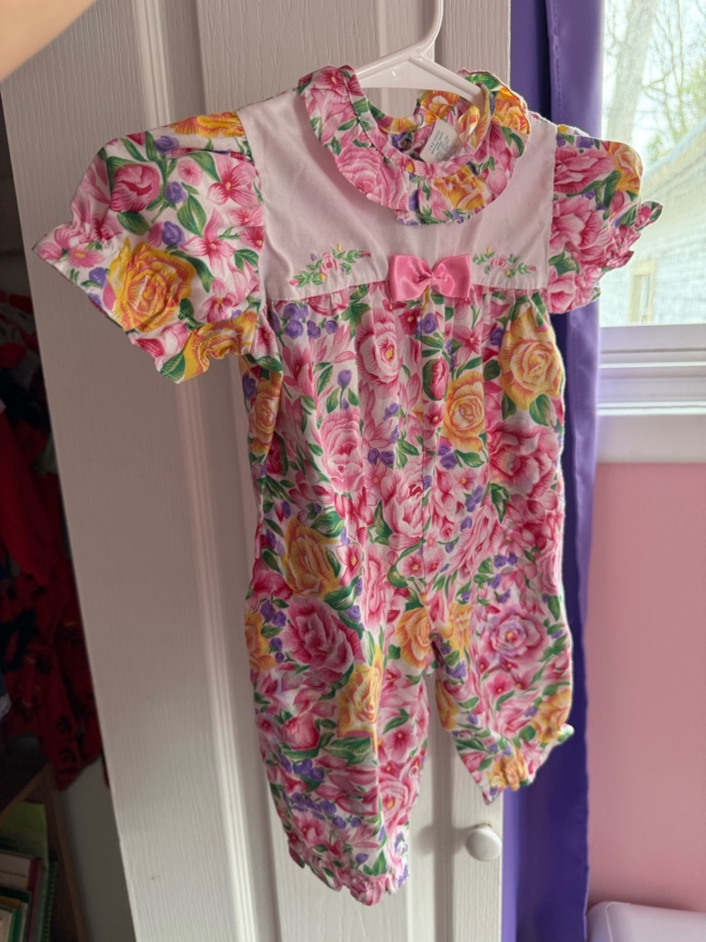 Vintage baby girl romper - Picture 2 of 5